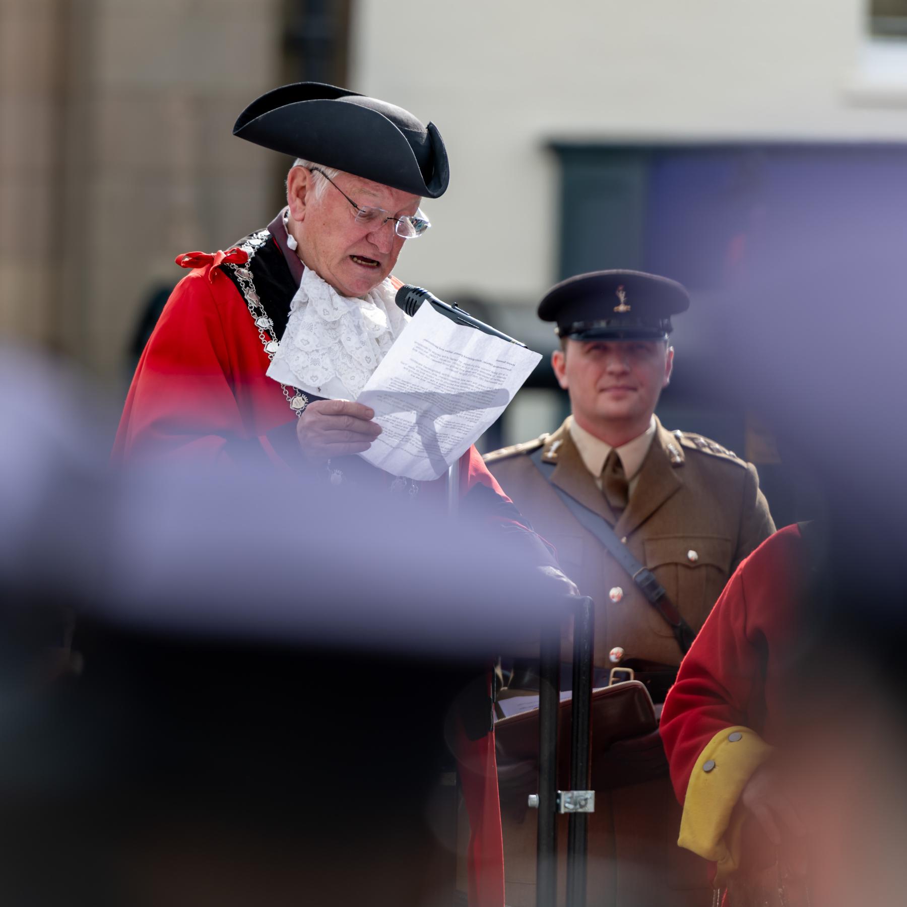 280 (NATO) Sig Sqn Freedom of Wimborne Town 